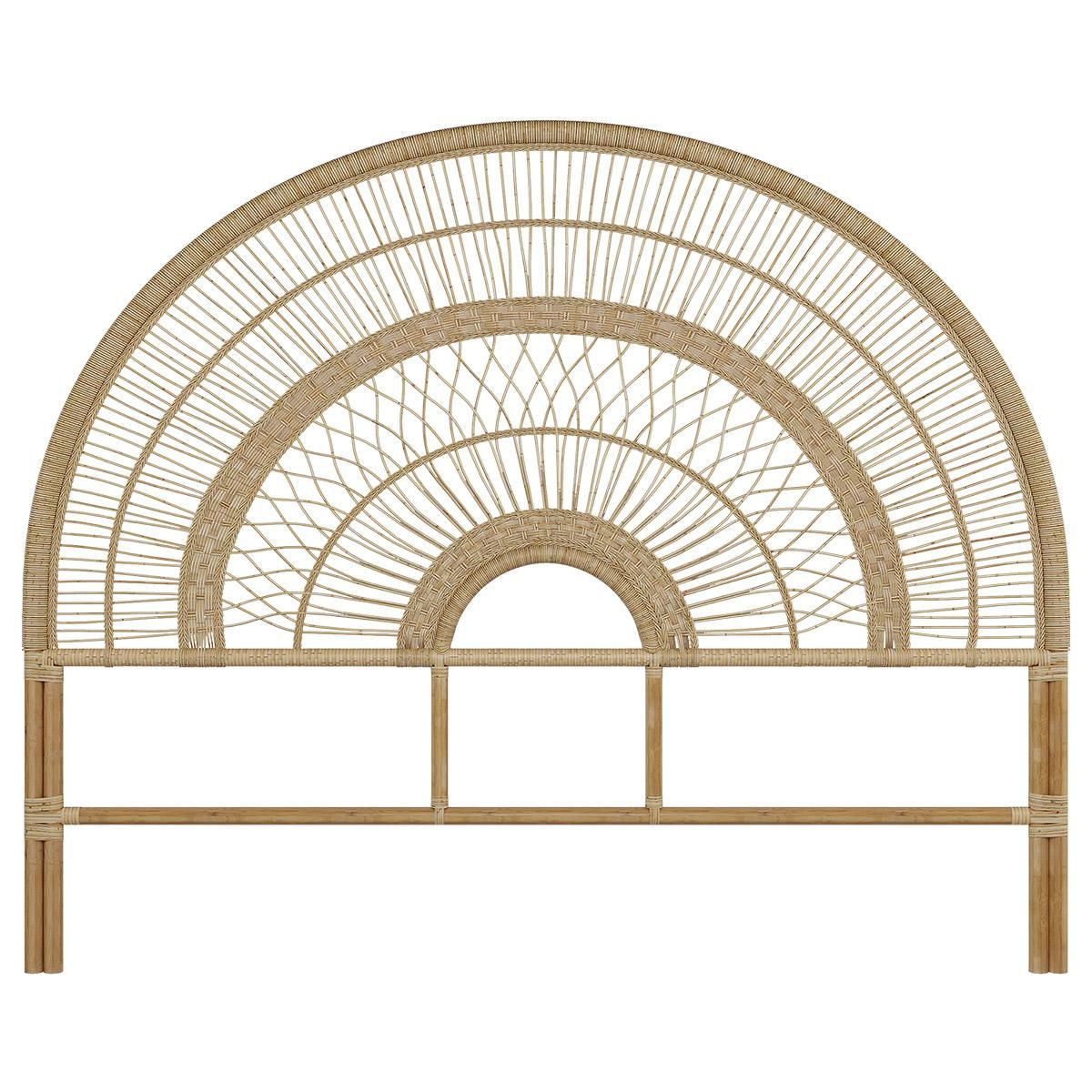 Rendez vous déco Tête de lit en rotin naturel 140 cm - Astéria
