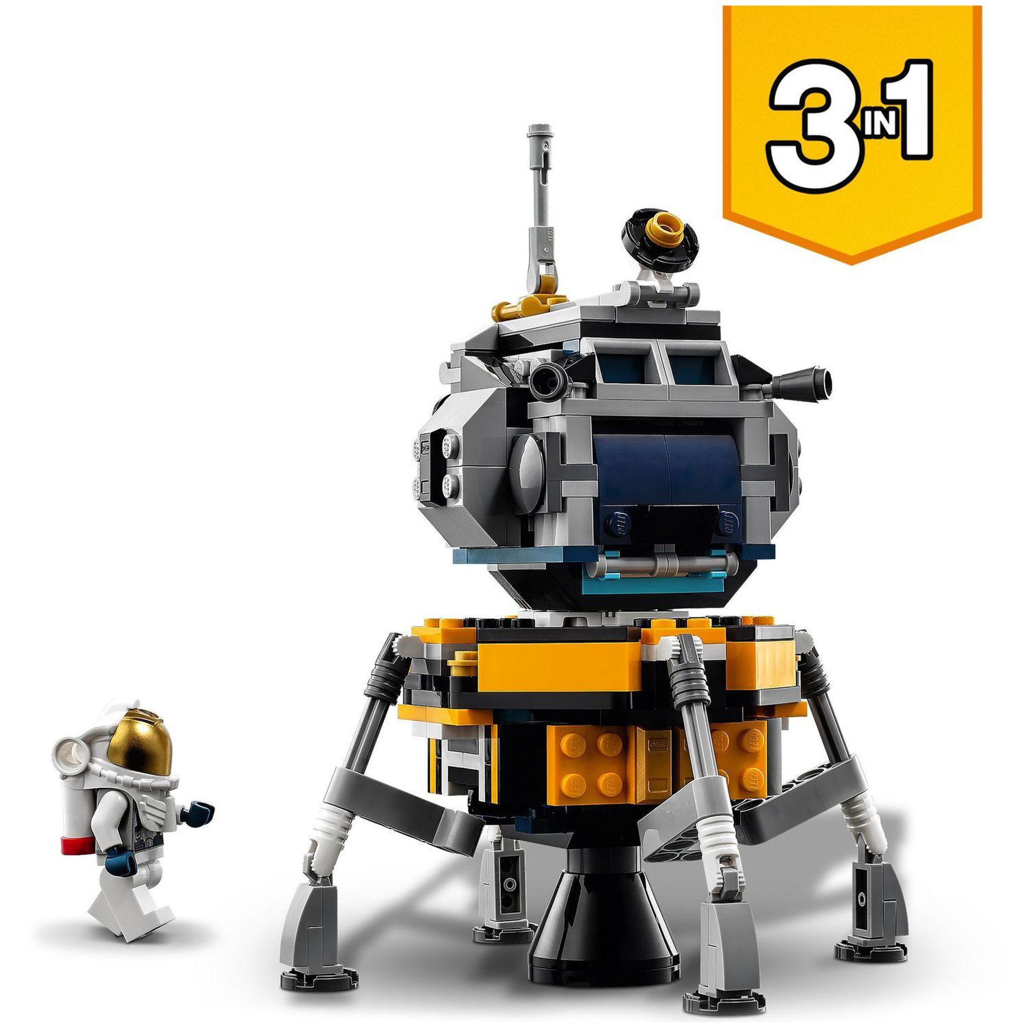 Voir la diapositive 5 : LEGO Creator - 31117 L'aventure en navette spatiale
