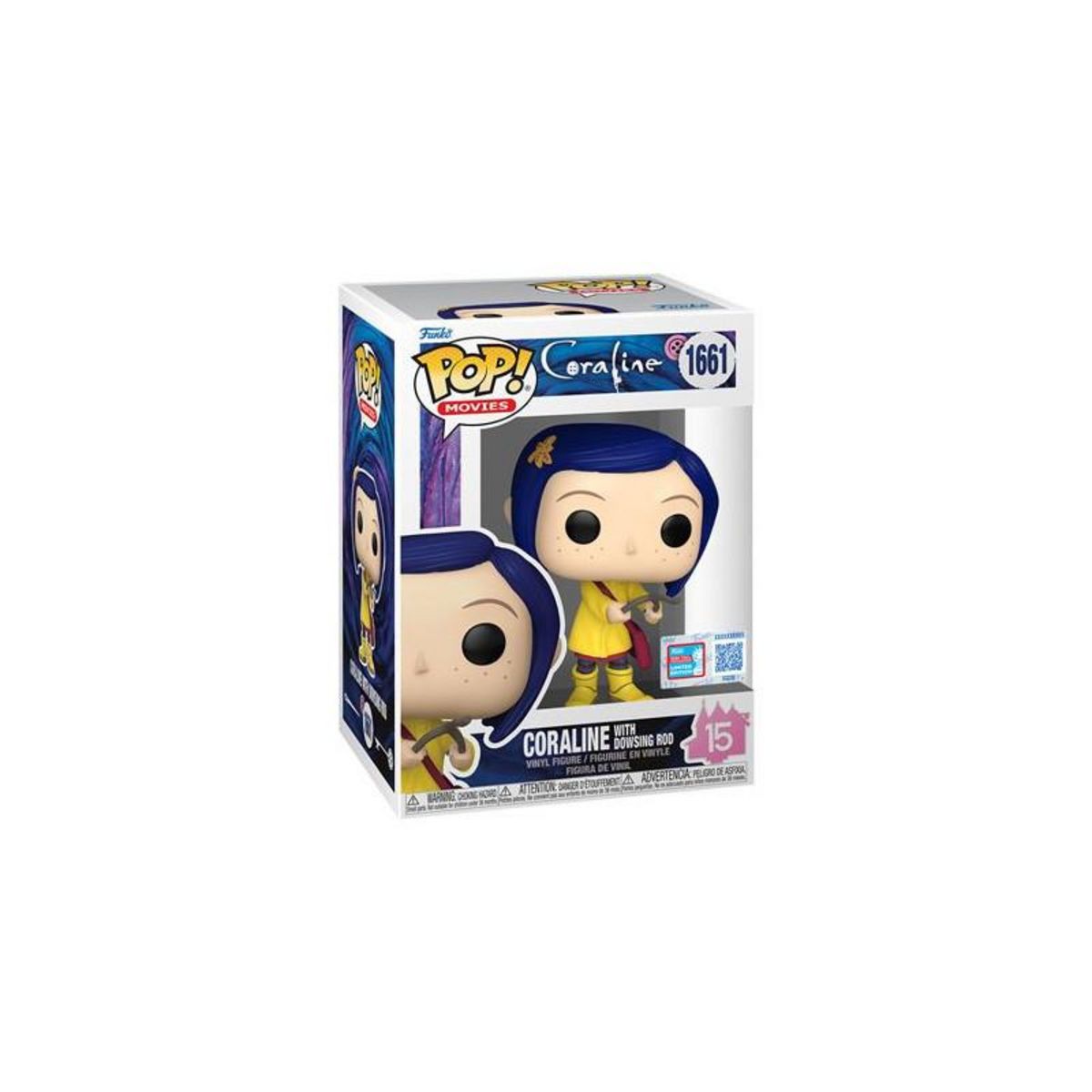 Funko Figurine Funko Pop Coraline avec baguette de sourcier Fall Convention