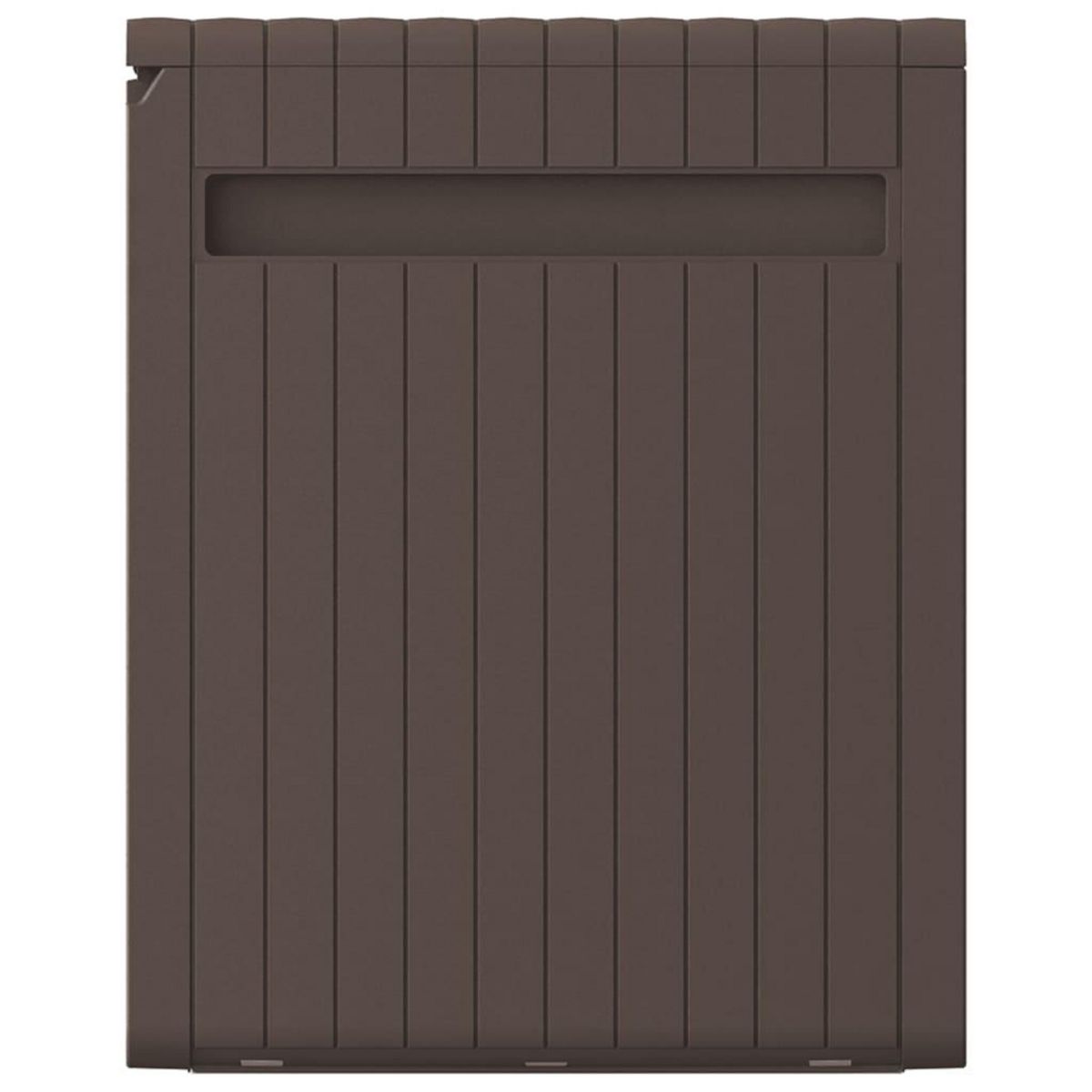 VIDAXL Boîte a coussins Marron 117x45,5x57,5 cm 270 L