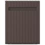Voir la diapositive 5 : VIDAXL Boîte a coussins Marron 117x45,5x57,5 cm 270 L