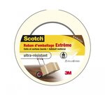 CENTRALE BRICO Adhésif SCOTCH emballage une face multiusage L.25 m x l.48 mm, transparent