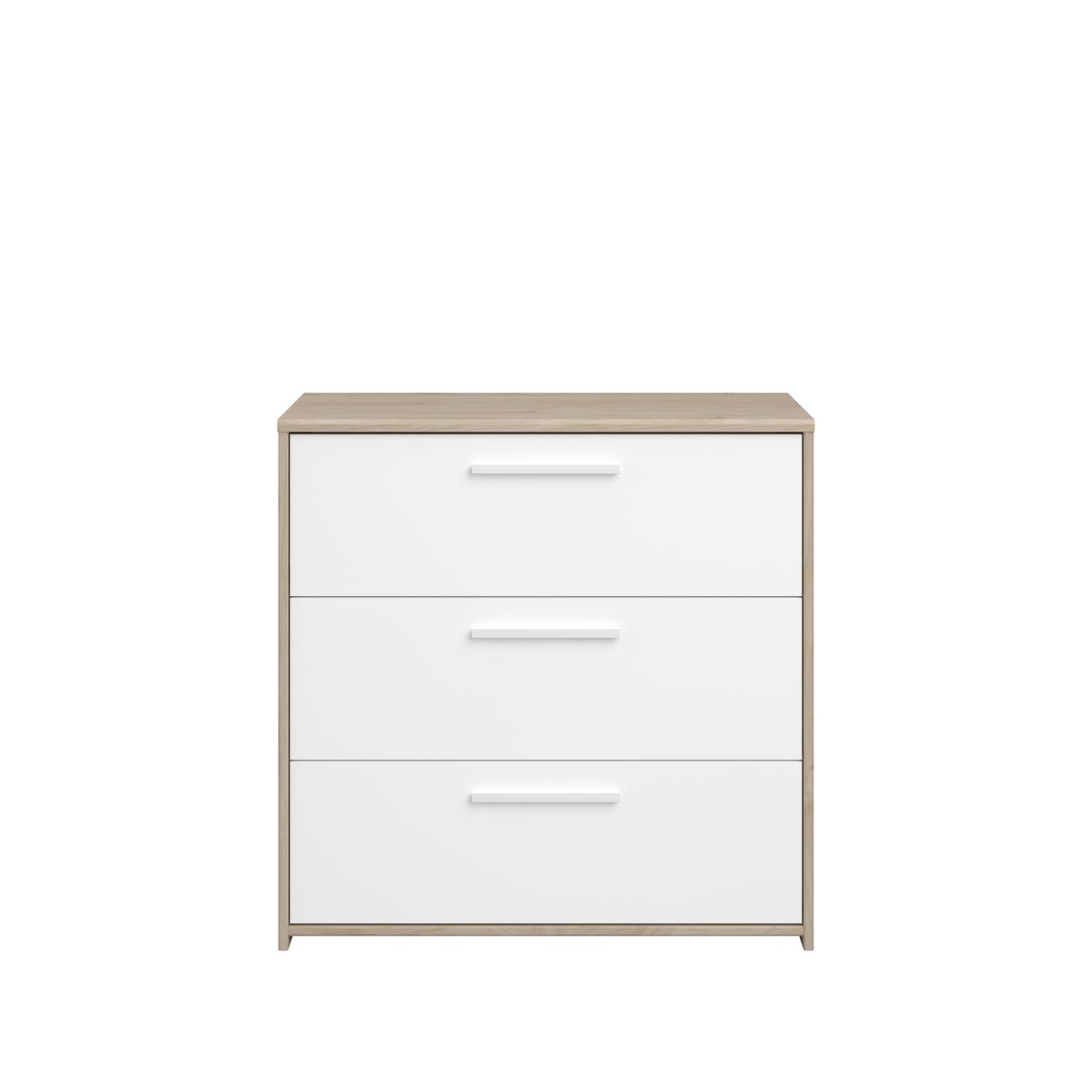 Commode 3 tiroirs L80cm NORWAY