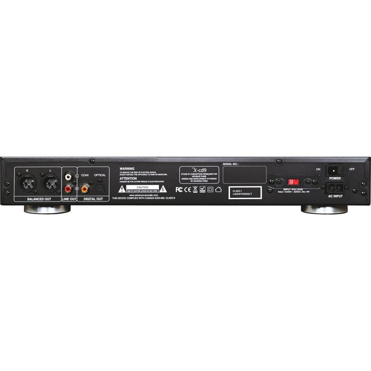 ADVANCE PARIS Platine CD X-CD9