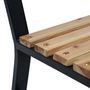 Voir la diapositive 5 : VIDAXL Banc de jardin 120 cm Bois