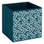 Voir la diapositive 2 : FIVE Lot de 6 boites de rangement OLIVIA - L. 31 x l.31 x H. 31 cm - Bleu