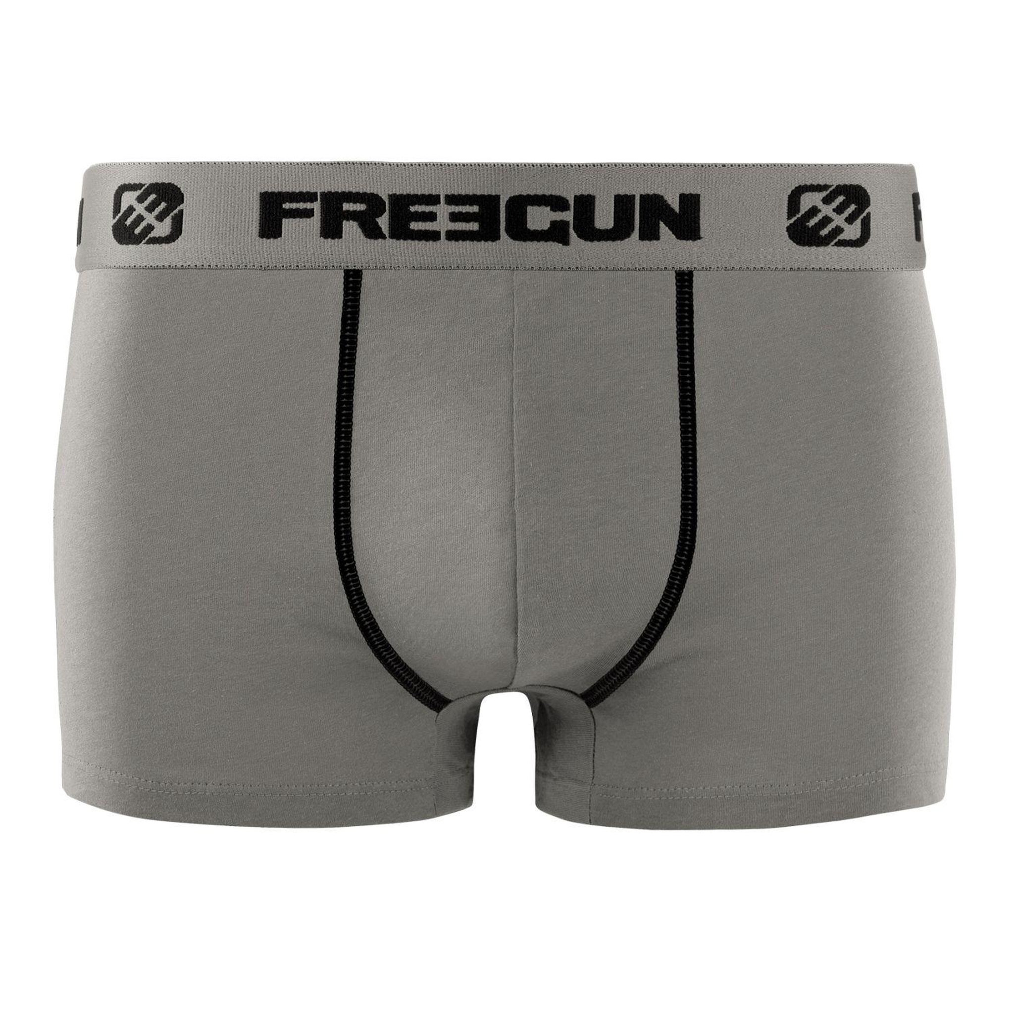 Voir la diapositive 3 : FREEGUN Lot de 9 boxers garçon en Coton