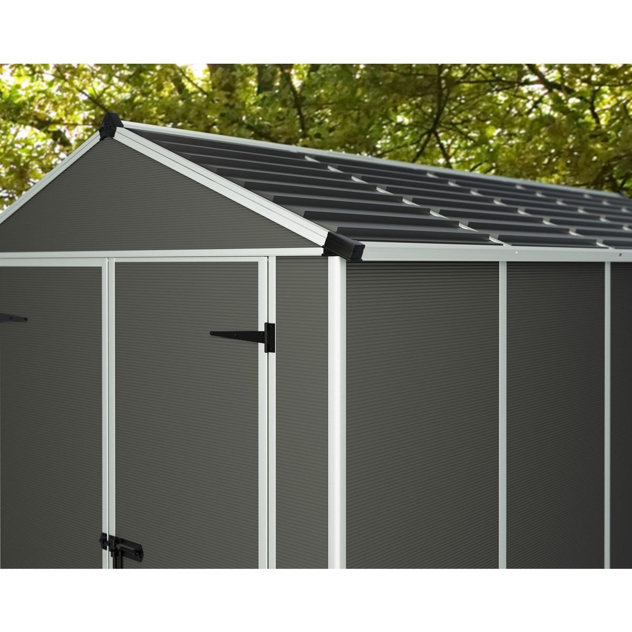 Voir la diapositive 5 : Canopia by PALRAM Abri de jardin résine - 2,8m² - RUBICON SHED