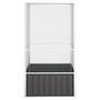 Voir la diapositive 4 : VIDAXL Cage a oiseaux Anthracite 111x107x211,5 cm Acier galvanise