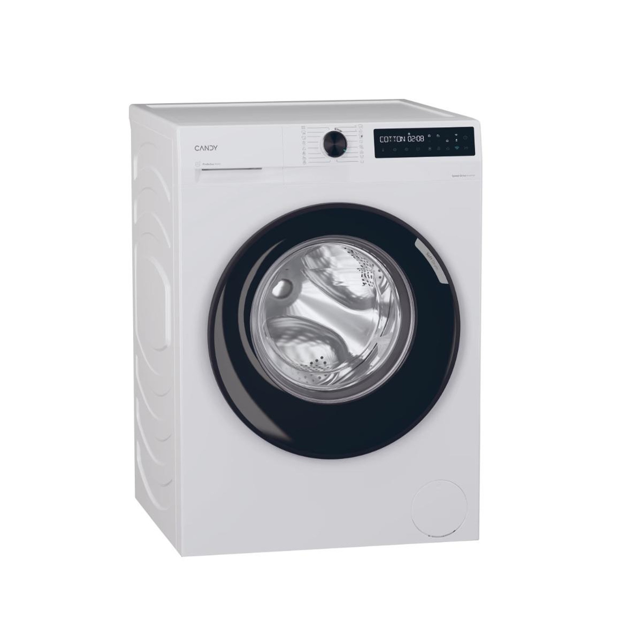Voir la diapositive 3 : Candy Lave-linge frontal 8kg 1400 trs/min - br48b6-s