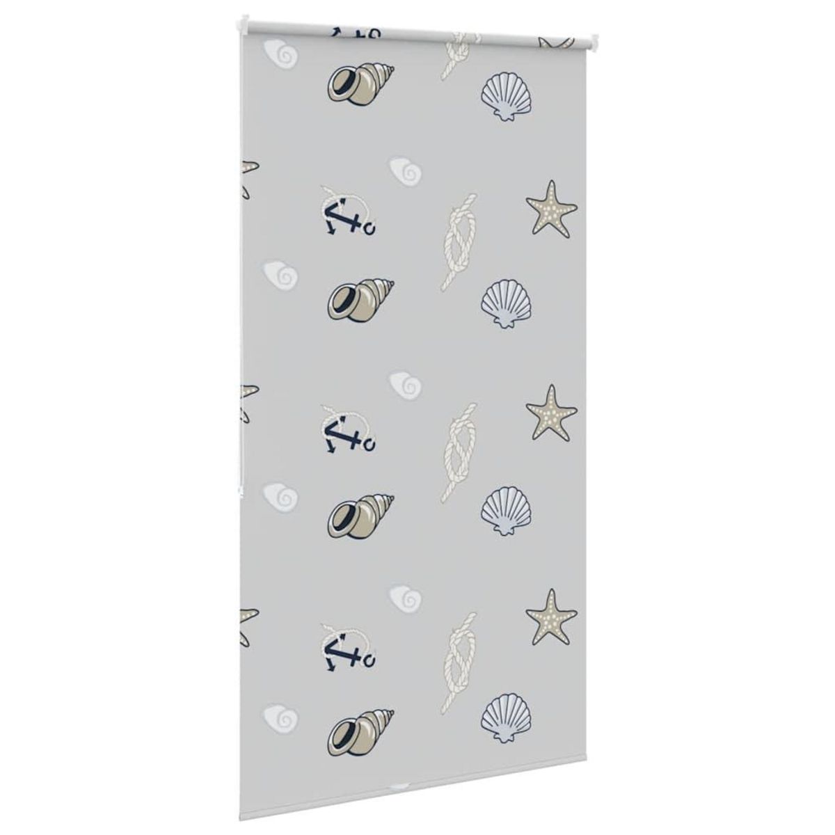 VIDAXL Store enrouleur de douche 120x240 cm largeur du tissu 116 cm