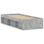 Voir la diapositive 5 : VIDAXL Cadre de lit sans matelas gris beton 75x190 cm