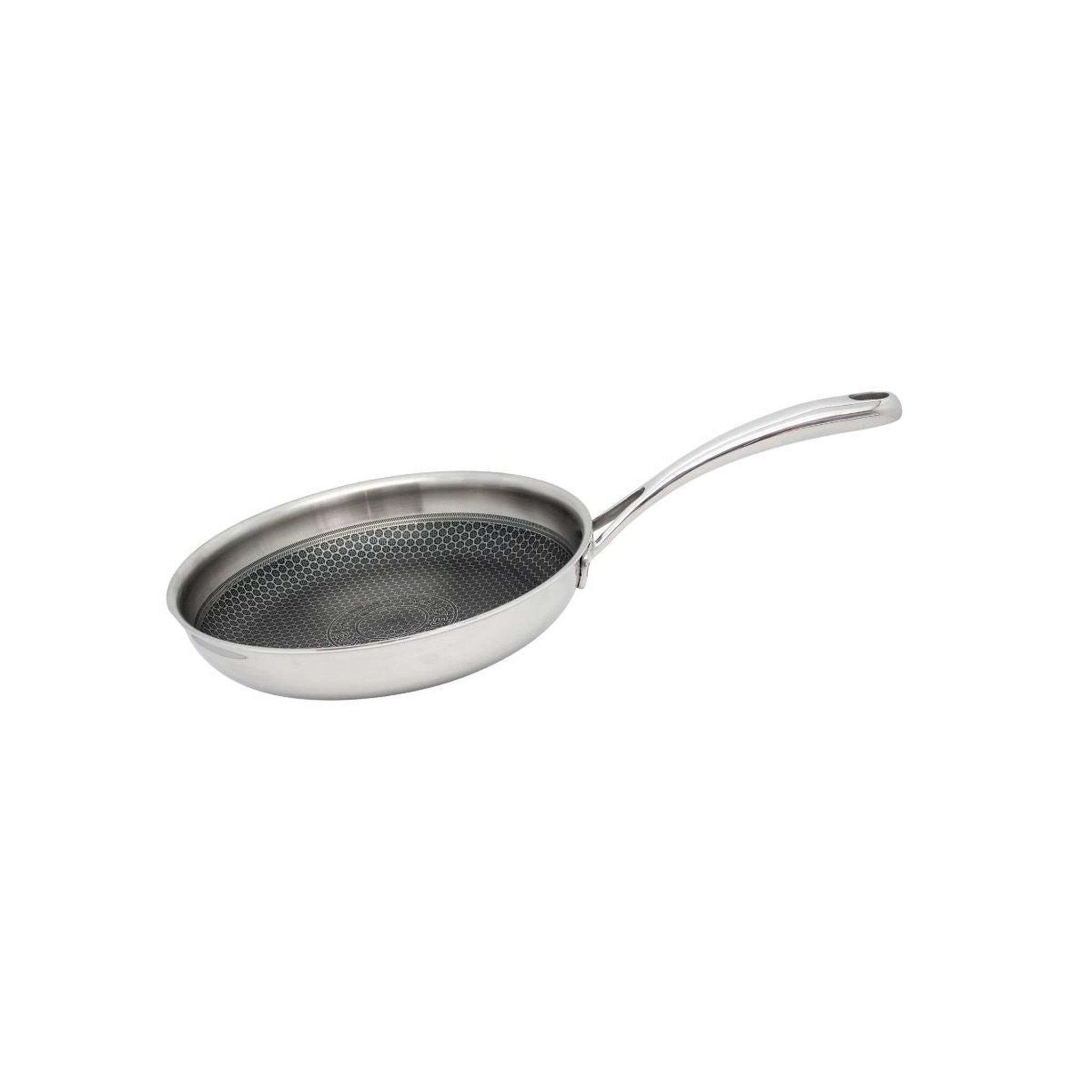 ELO Poêle 24 cm en inox 18/10 elo relief evolution