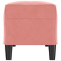 Voir la diapositive 4 : VIDAXL Banc Rose 100x35x41 cm Velours