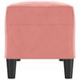 Voir la diapositive 4 : VIDAXL Banc Rose 100x35x41 cm Velours