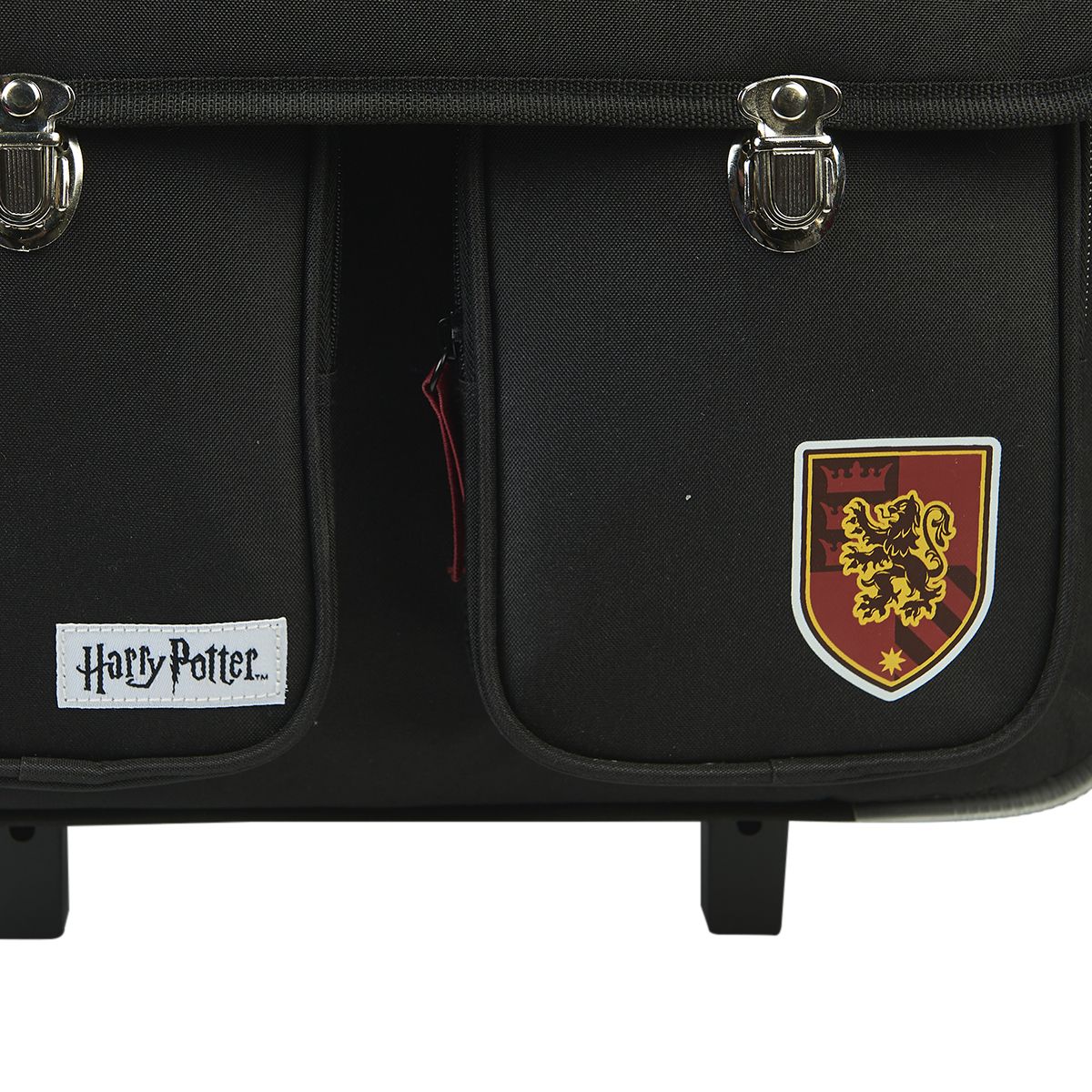 Cartable à roulettes noir Harry Potter