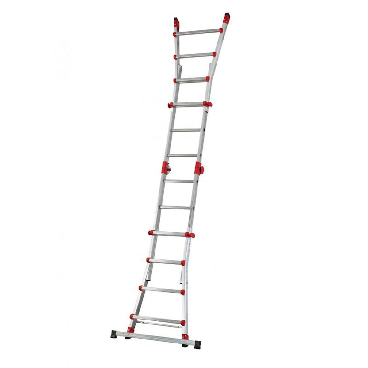 HAILO Echelle multifonction télescopique 4x4 échelons 3,8m/4,7m ProfiStep Multi