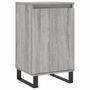 Voir la diapositive 2 : VIDAXL Buffet sonoma gris 40x35x70 cm bois d'ingenierie