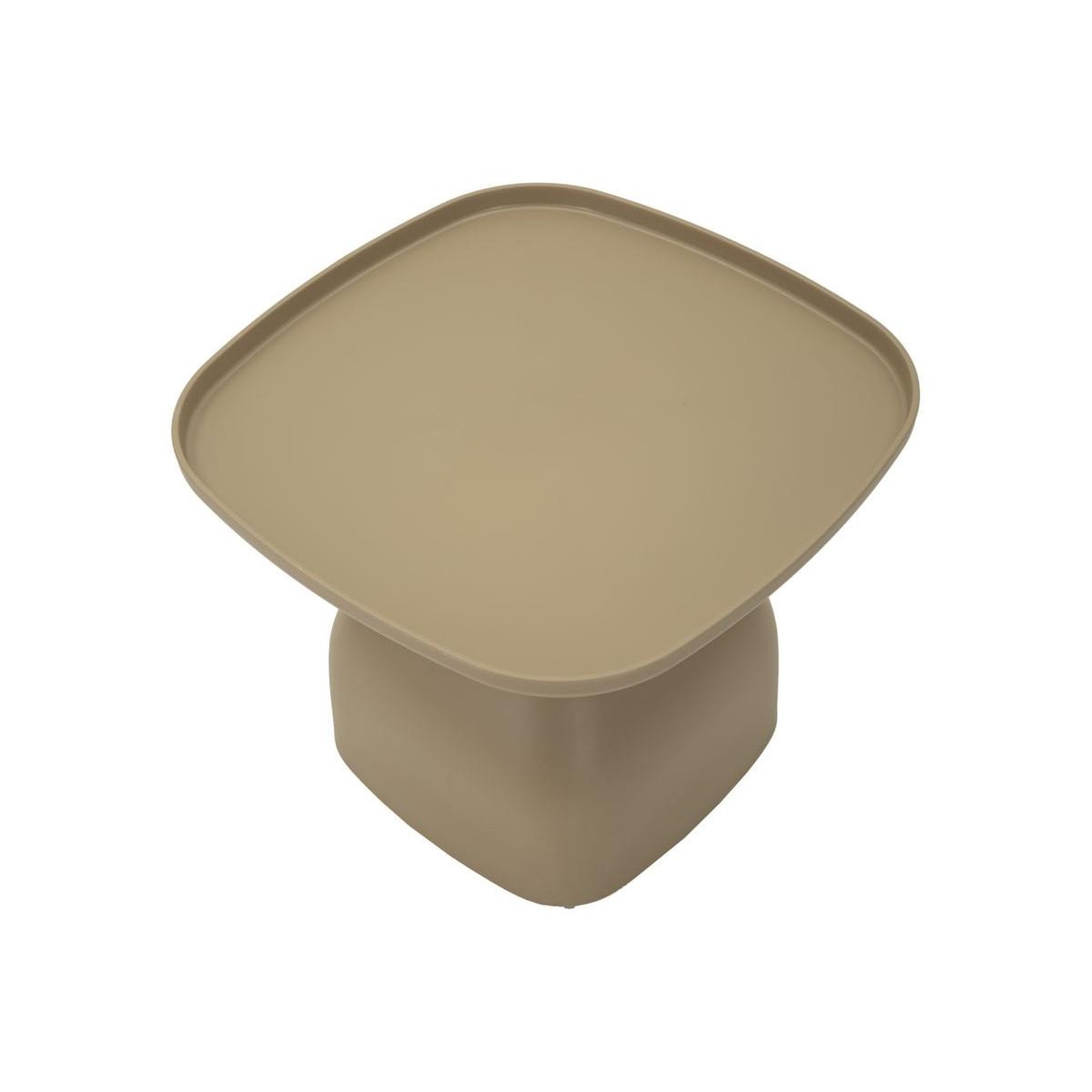 Voir la diapositive 3 : Paris Prix Table d'Appoint Carrée  Gea  38cm Gris