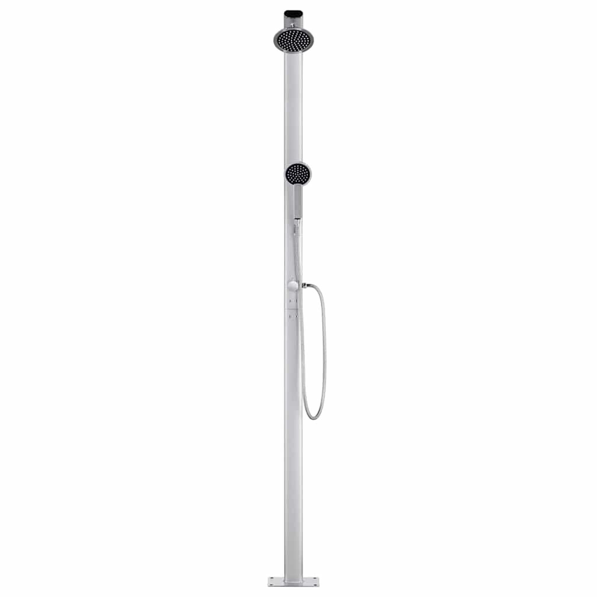 Voir la diapositive 4 : VIDAXL Douche de jardin 215 cm Aluminium