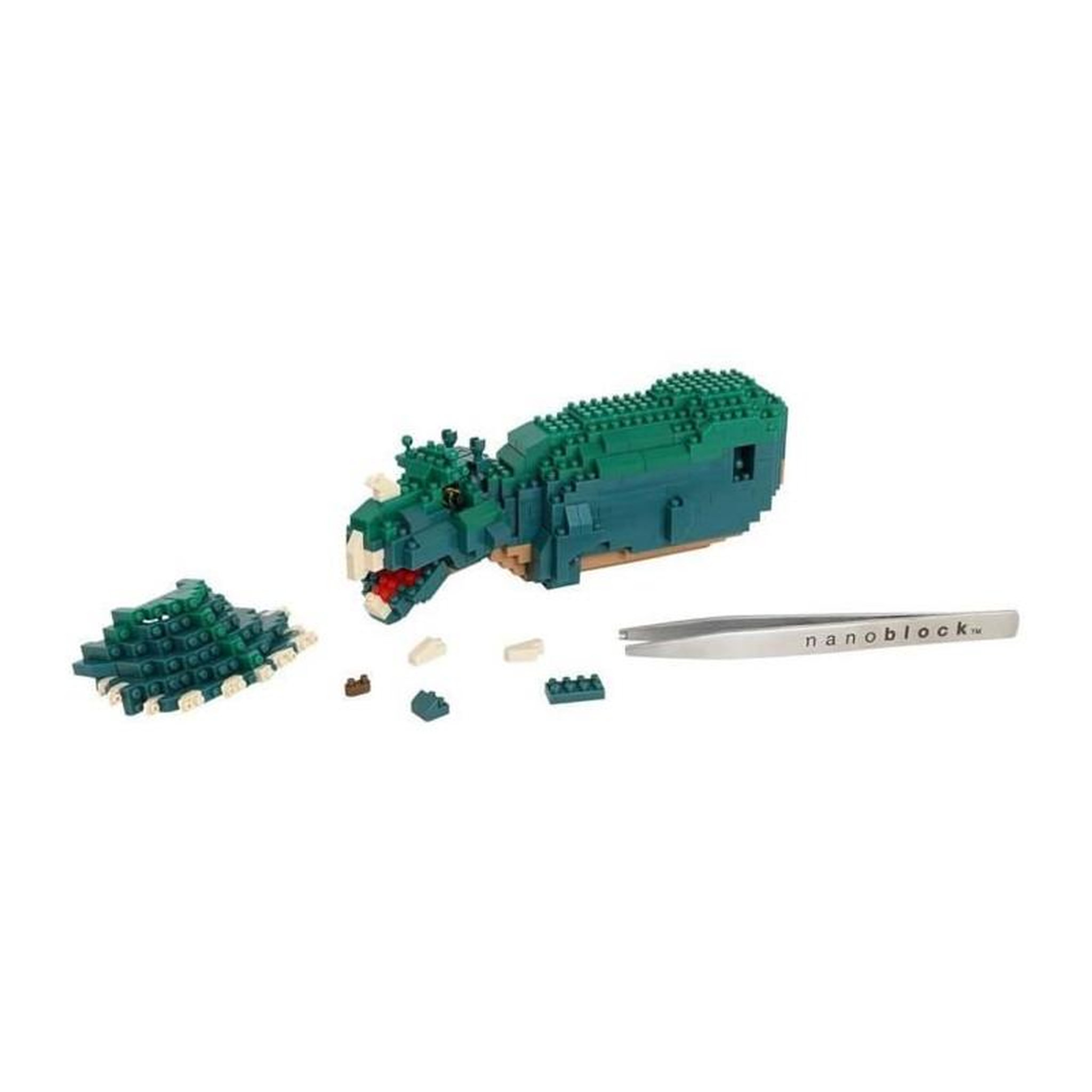 Voir la diapositive 6 : BANDAI Figurine en briques - BANDAI - NANOBLOCK - Triceratops Deluxe - 930 pcs