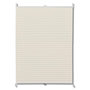 Voir la diapositive 2 : VIDAXL Store plisse 40x125 cm Creme
