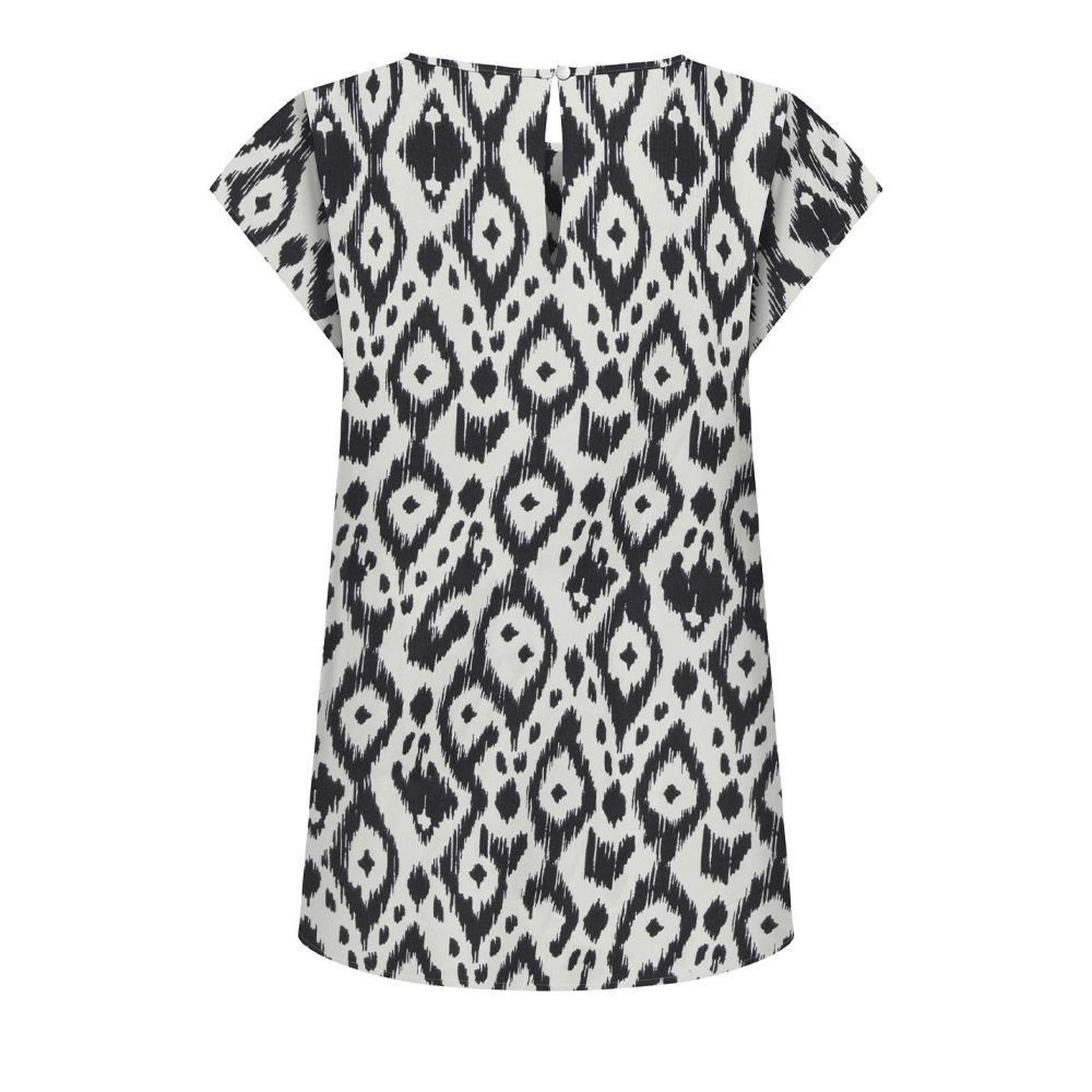 Voir la diapositive 2 : Only Blouse he/Noir à motifs Femme Only Nova