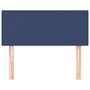 Voir la diapositive 3 : VIDAXL Tete de lit Bleu 100x5x78/88 cm Tissu