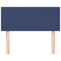 Voir la diapositive 3 : VIDAXL Tete de lit Bleu 100x5x78/88 cm Tissu