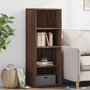 Voir la diapositive 1 : VIDAXL Buffet haut chene marron 45x41x124 cm bois d'ingenierie