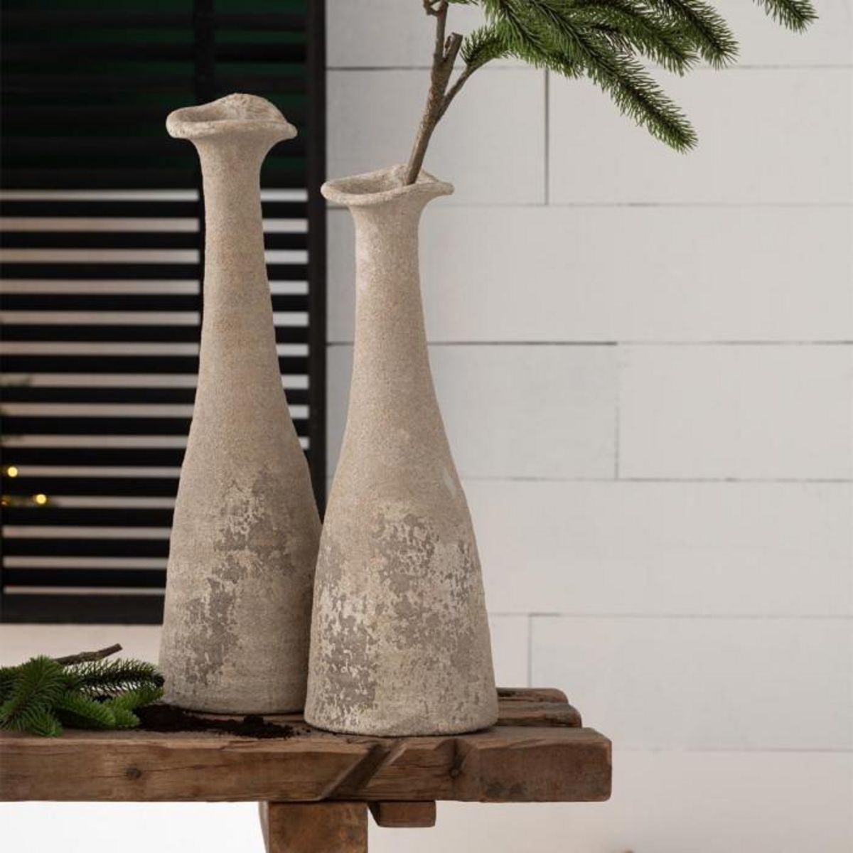 Paris Prix Vase Antique en Céramique  Buddy  59cm Naturel