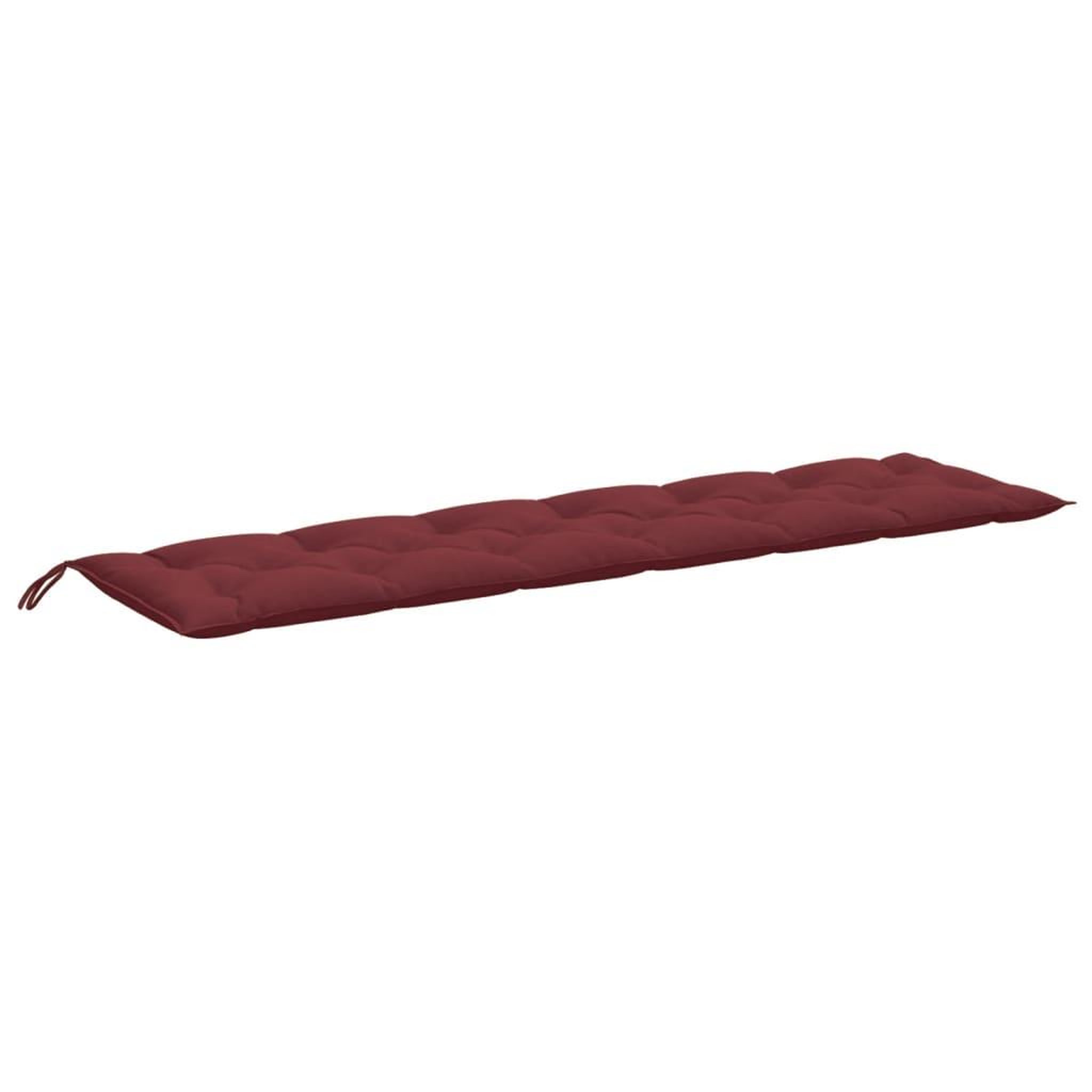 Voir la diapositive 5 : VIDAXL Coussins de banc de jardin lot de 2 rouge bordeaux melange