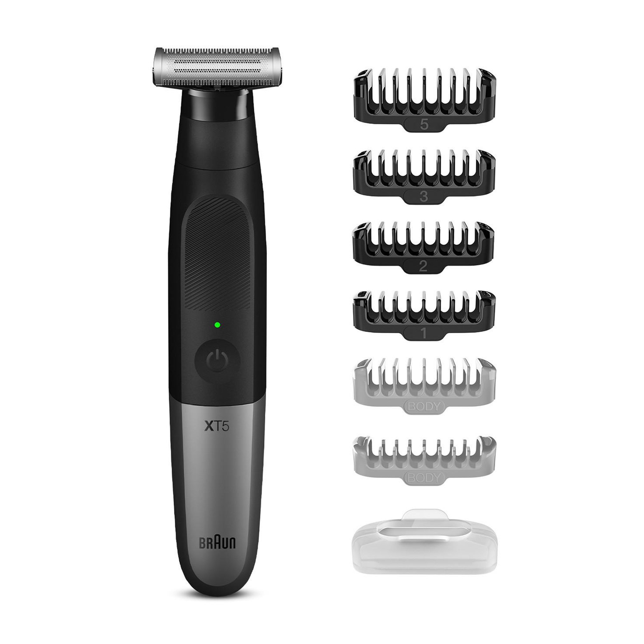 BRAUN Braun series x xt5200 rasoir à grille tondeuse noir, métallique