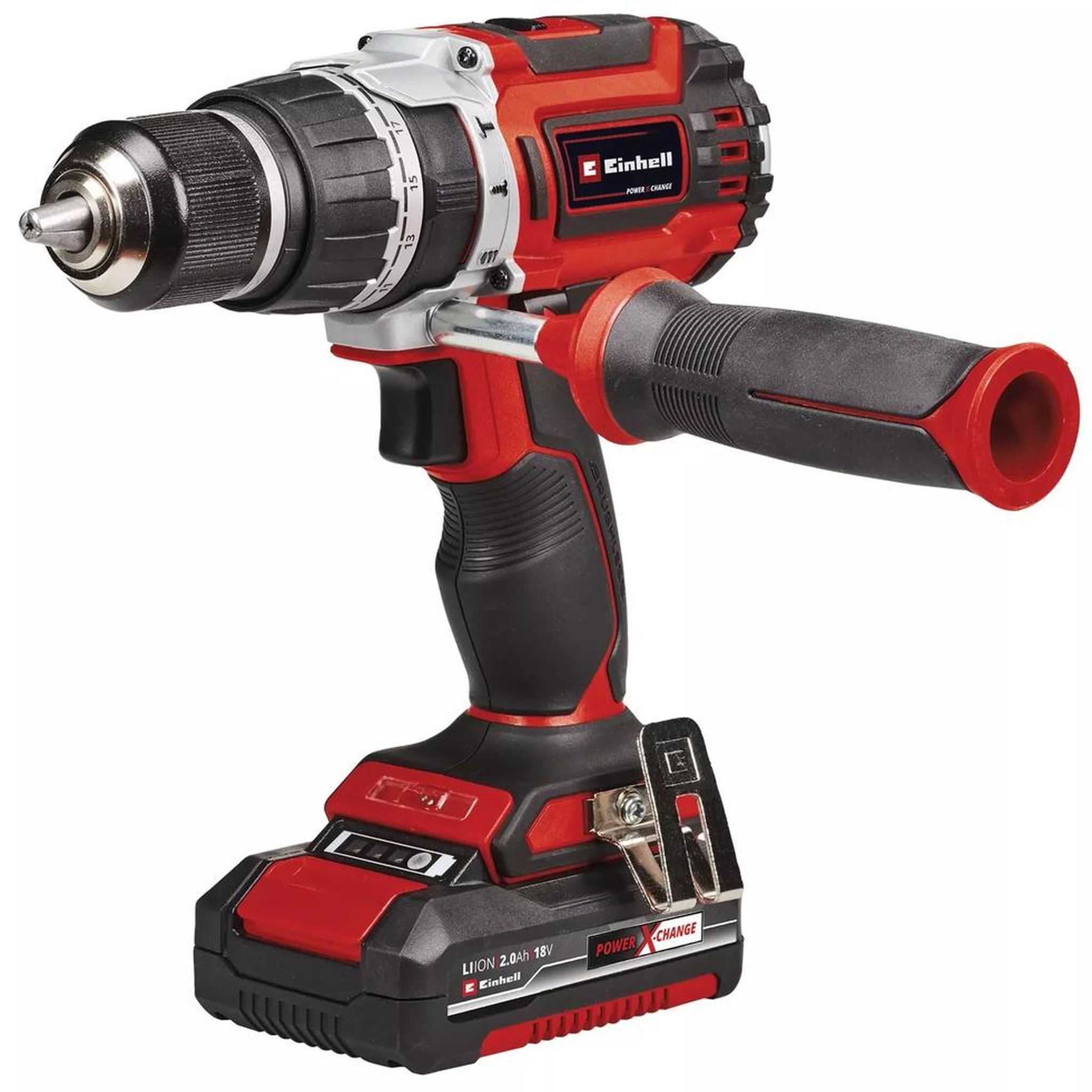 Einhell Perceuse-visseuse percussion TP-CD 18/60 Li-i BL (1x2,0 Ah) - 18V - brushless - 60Nm - 2 vitesses