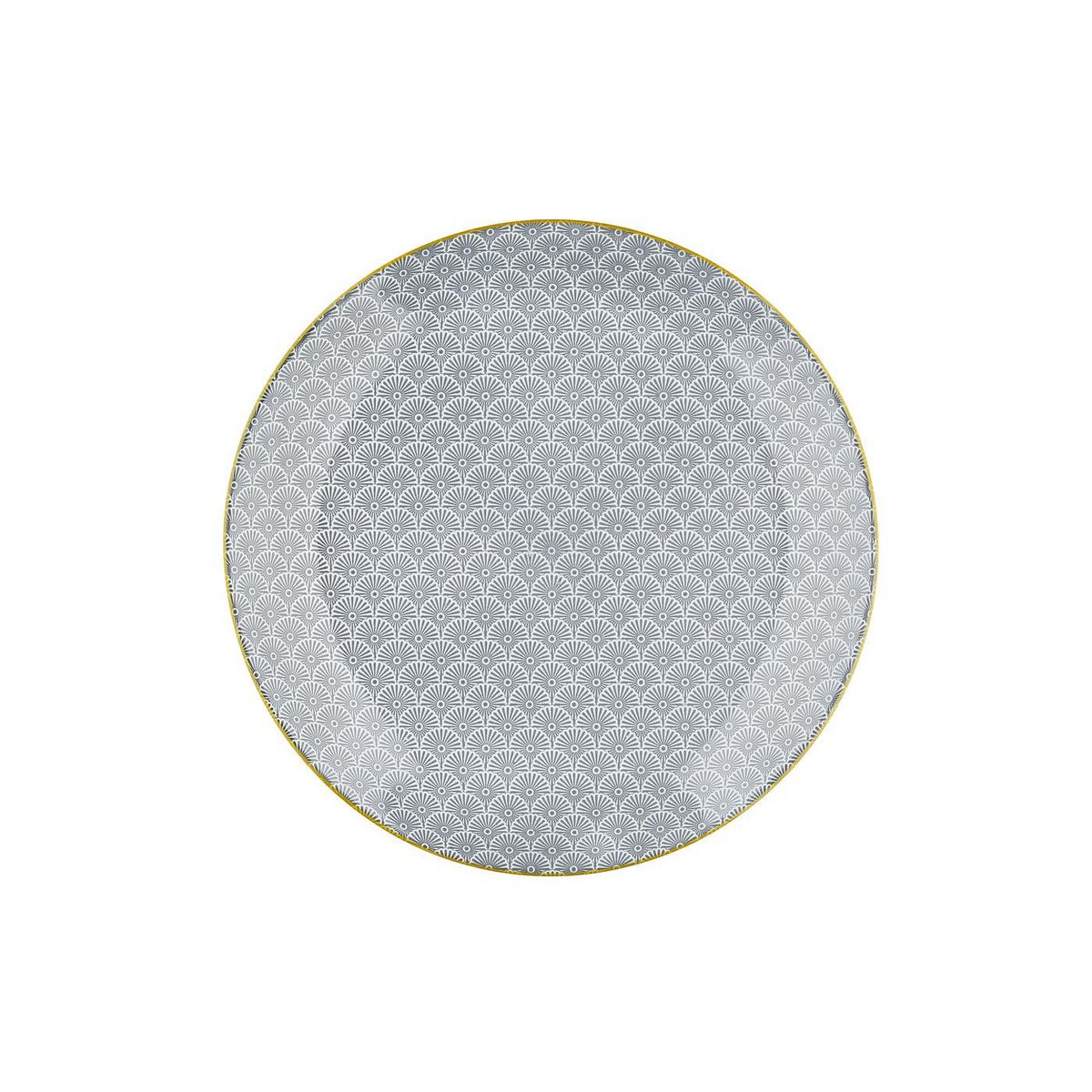 BJORN Assiette PATTERN Ø26cm - 6 pièces - Eclipse