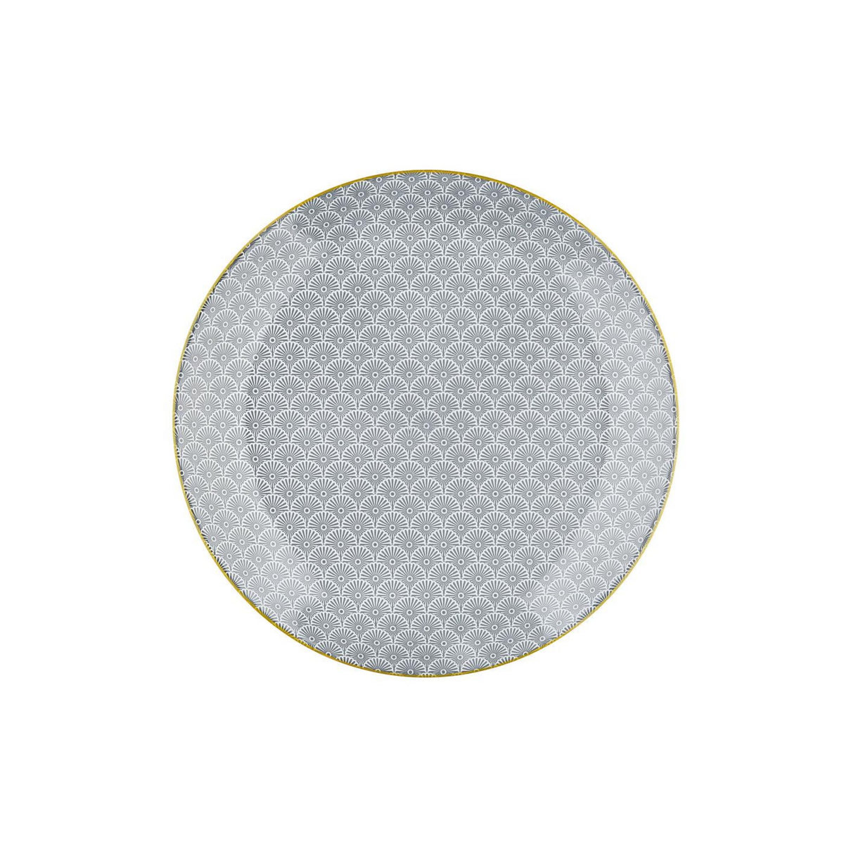 BJORN Assiette PATTERN Ø26cm - 6 pièces - Eclipse