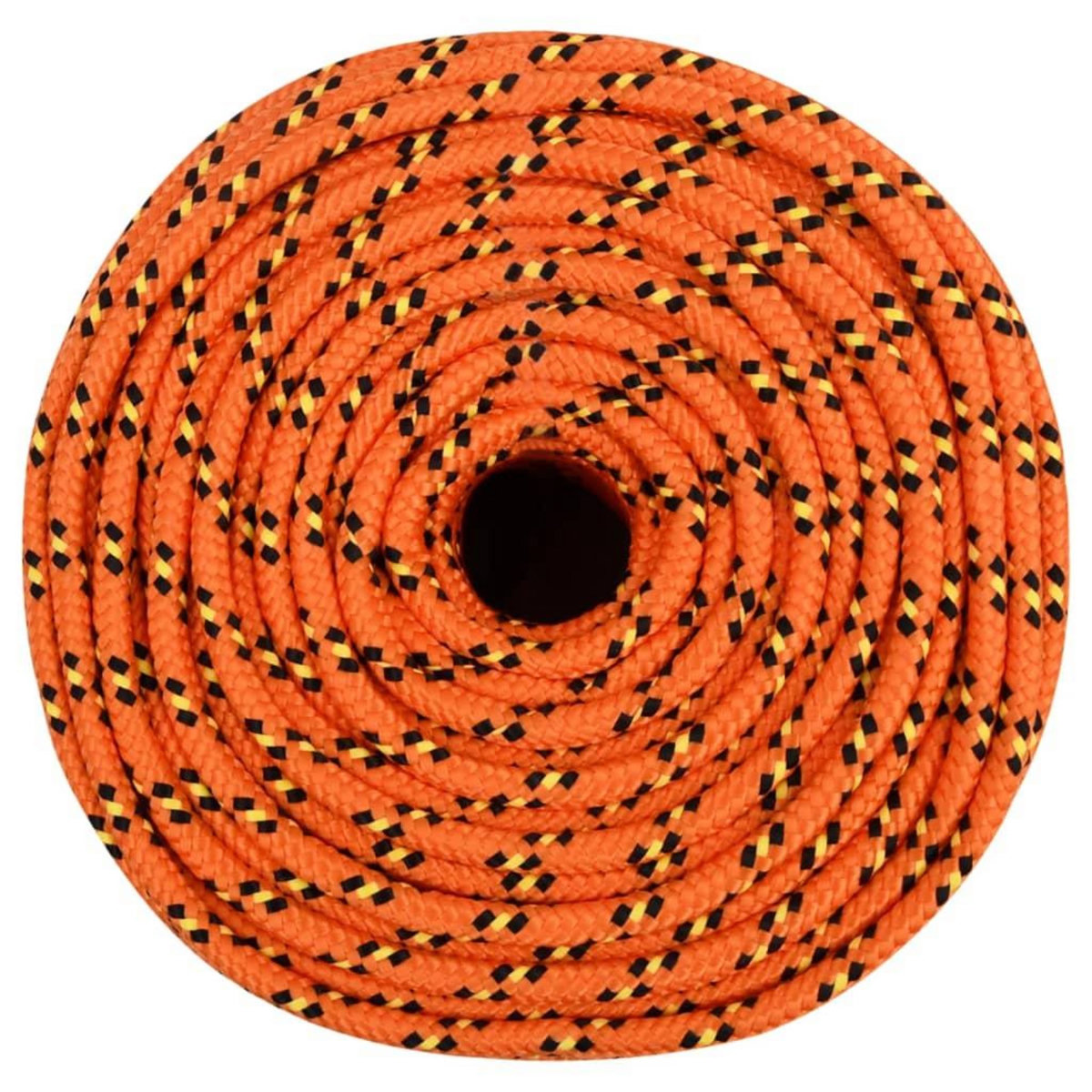 VIDAXL Corde de bateau Orange 10 mm 50 m Polypropylene