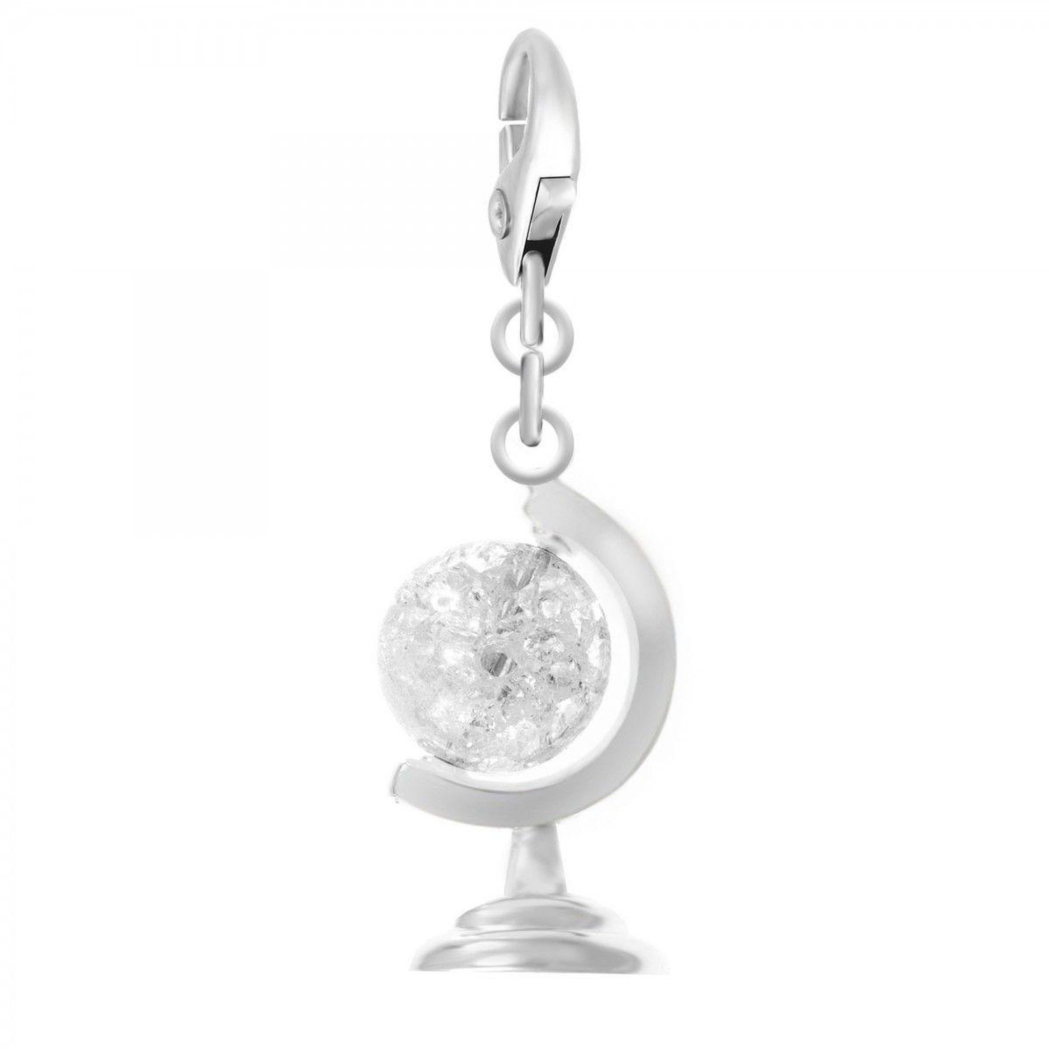 SC CRYSTAL Charm globe terrestre SC Crystal