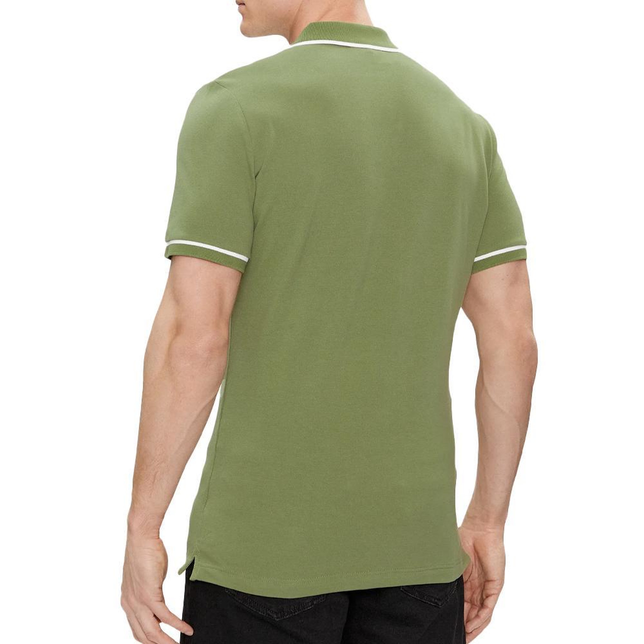 Voir la diapositive 2 : CALVIN KLEIN JEANS Polo Vert Homme Calvin Klein Jeans J30J315603