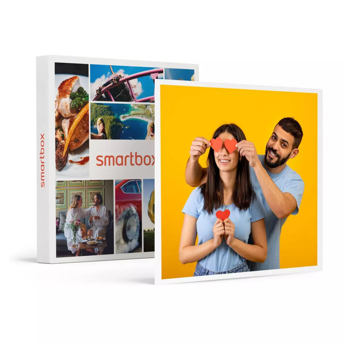 Smartbox Carte cadeau célébrez l'amour - 50 € - Coffret Cadeau Multi-thèmes