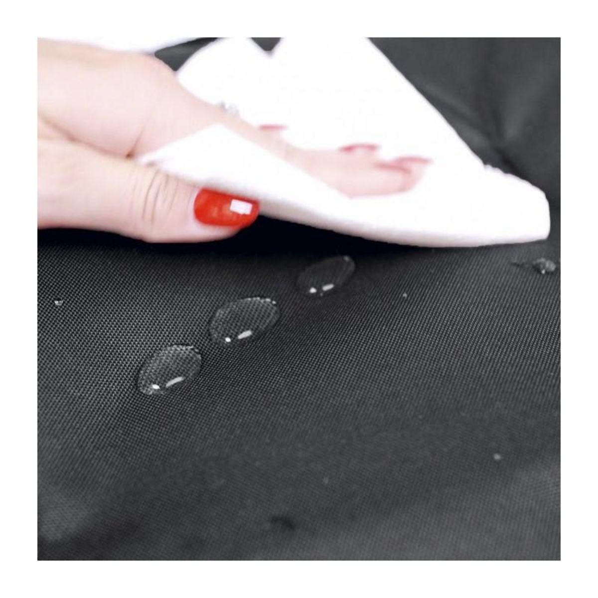 Ferplast Coussin pour chiens - Ferplast - Polo - Noir - 65 x 40 x 8 cm - Imperméable et déhoussable