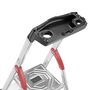 Voir la diapositive 4 : HAILO Escabeau 6 marches larges 3m05 en aluminium - PROFISTEP XXL