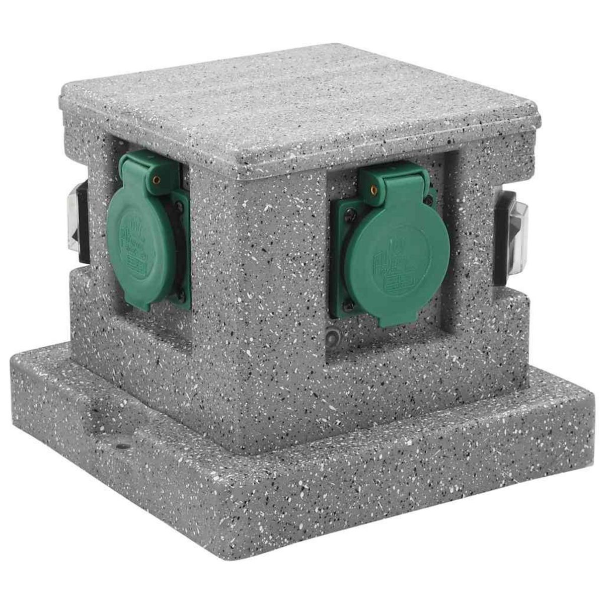 VIDAXL Prise de jardin avec capteur crepusculaire Plastique