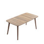Voir la diapositive 1 : Habitat et Jardin Table basse en bois  Luci  100 x 53 x 45 cm - Noyer