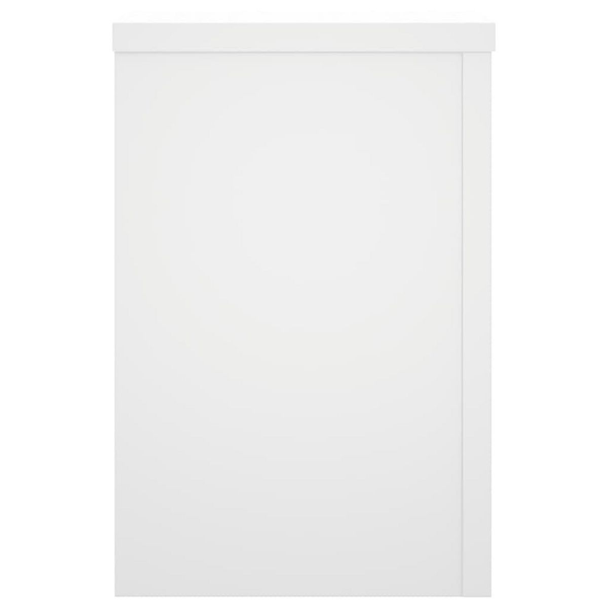 VIDAXL Supports pour plantes 2 pcs blanc 20x20x30 cm bois d'ingenierie