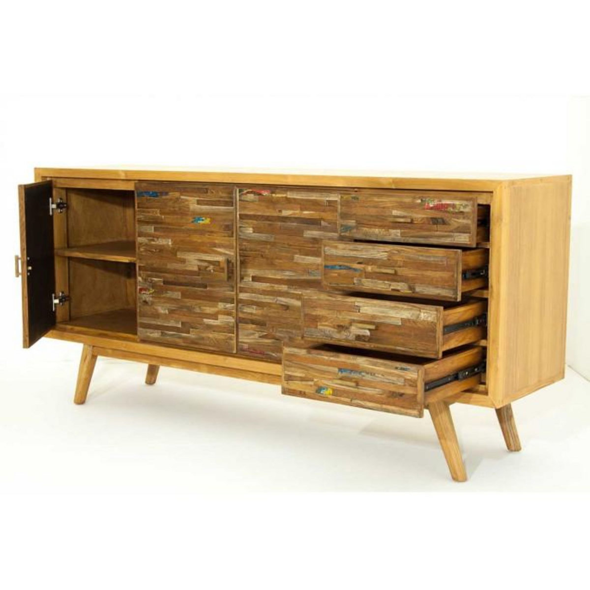 Paris Prix Buffet 3 Portes  Kapal  Naturel