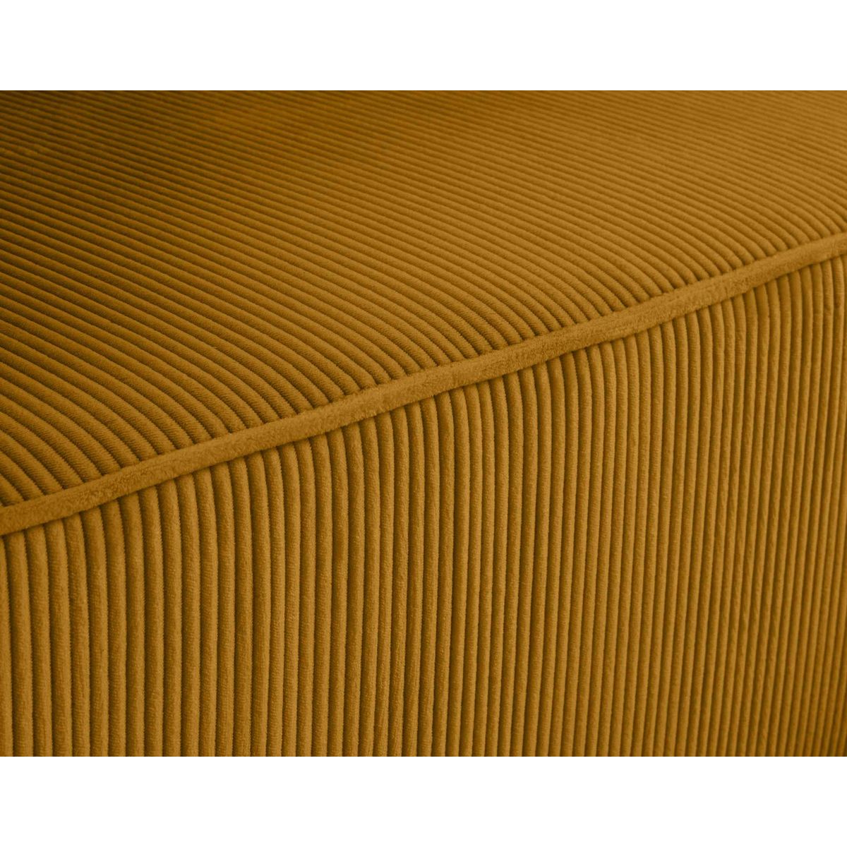 BEST MOBILIER Saphir - canapé d'angle réversible 4 places - convertible avec coffre - en velours côtelé