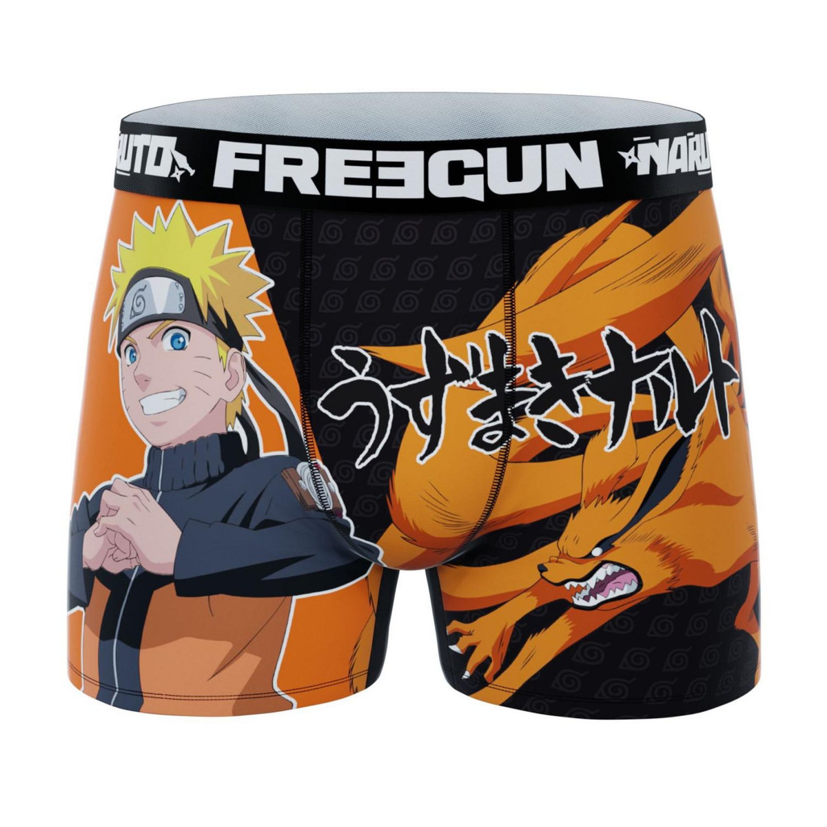 FREEGUN Lot de 3 boxers homme Naruto Shippuden