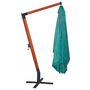 Voir la diapositive 3 : VIDAXL Parasol flottant Melia 300 x 400 cm Vert