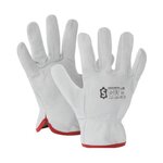 NOTRE SELECTION Gants de protection cuir pleine fleur de bovin T9 naturel L 2N 09